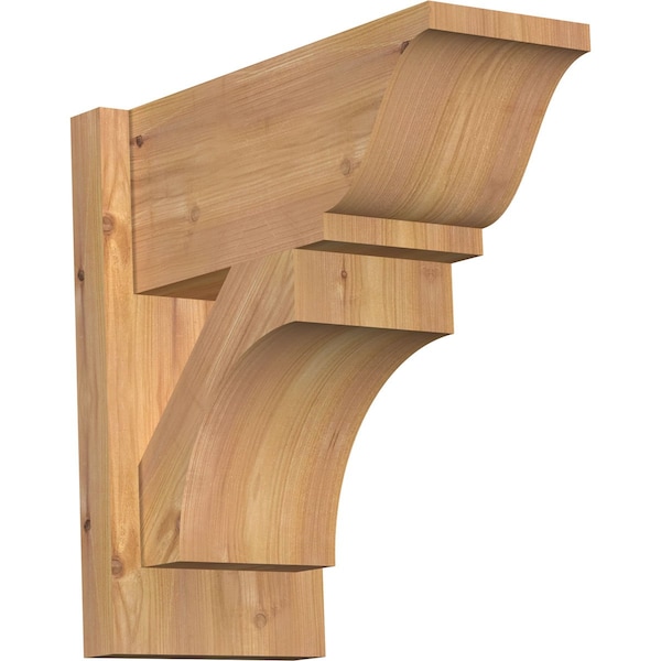 Ekena Millwork Westlake Traditional Smooth Outlooker, Western Red Cedar, 7 1/2"W x 16"D x 16"H OUT08X16X16WTL01SWR - main